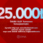 ilbet slot turnuvası sonuçlandı