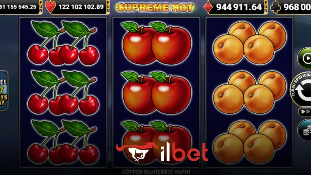 İlbet Supreme Hot oyunu